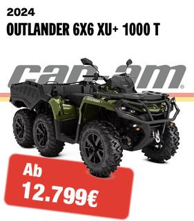 Can-Am 2024 Outlander 6x6 XU+ 1000 T